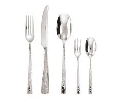 Sambonet Couverts 30tlg. VH. Acier Inoxydable 18/10Â Skin Couverts