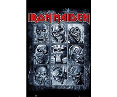 GB Eye Poster Iron Maiden Eddies, Multicolore, 61x91, 5cm