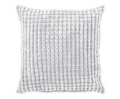 Dutch Decor Rome Coussin, Polyester, Gris Clair, 70Â x 15Â x 70Â cm