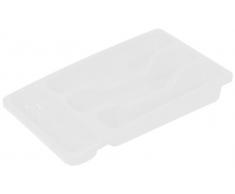 CURVER | Ramasse Couverts PM, Transparent, Sink Top, 33x20x6 cm