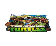 Joy Toy Set de Table Turtles de lentille, PVC, Multicolore, 30 x 25 cm