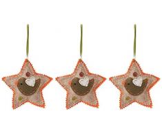 OmniReselling Lot de 3 Toiles dÃ©coratives en Peluche Motif Oiseau