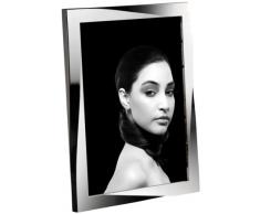 Mascagni M461 Cadre Photo en mÃ©tal Brillant ArgentÃ© avec dÃ©gradÃ©s 13 x 18Â cm