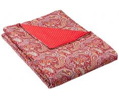 ESSIX Housse de Couette, Satin de Coton, Carmin, 260x240 cm