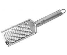 Fackelmann 40440 RÃ¢pe avec poignÃ©e Ovale 24cm en INOX, Acier Inoxydable, Argent, 24 x 5,5 x 2 cm