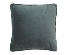 Thedecofactory 040006 Velvet Coussin Polyester/Velours Gris FoncÃ© 40 x 40 cm