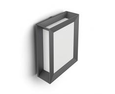 Philips luminaire extérieur LED applique murale Karp anthracite lumière blanc chaud
