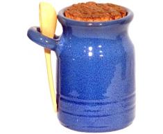 Amazing Cookware SaliÃ¨re en Terre Cuite avec louche Bleu