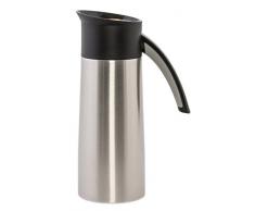 CURVER 822357 Carafe Isolante Haute Double parois INOX Living 1L, Argent, 17,6 x 15 x 28,8 cm