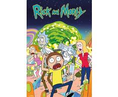 GB Eye LTD, Rick and Morty, Group, Maxi Poster, 61,5 x 91,5 cm