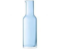 LSA International Hint Carafe 1.2L pâle, Turquoise, 9 x 9 x 30 cm
