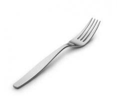 Alessi Itsumo Fourchette Ã fruits, acier inoxydable 18/10