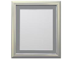FRAMES BY POST Cadre Photo pour Affiche Soda de, Plastique, Silver, 40 x 40 cm Image Size 12 x 12 inch