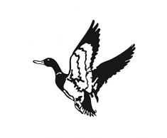 TATOUTEX Stickers Canard - Orange, L 21cm x H 20cm