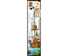 Scenolia Stickers gÃ©ant papier peint dÃ©co LA BANDE DES PIRATES 60 x 240 cm | DÃ©co murale QualitÃ© HD