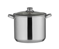 axentia 128013 Marmite Traiteur, Acier, Silber, 24 cm