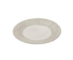 Revol RV648362 Assiette Ã Pain, Porcelaine, Ivoire, 16 x 16 x 1,5 cm