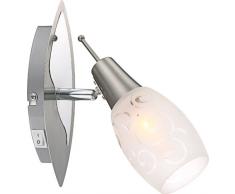 Globo nickel mat spot, chrome excl. 1xe14 40w 230