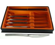 Lebrun 3092090601 Vogue BoÃ®te de 6 Couteaux Steak Inox