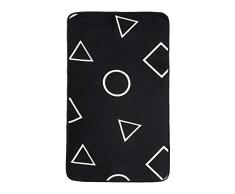 AmazonBasics Tapis imprimÃ© en mousse Motif gÃ©omÃ©trique 60 x 100Â cm