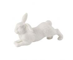 Villeroy & Boch Easter Bunnies Figurine en porcelaine Lapin petit courant, Porcelaine, Blanc
