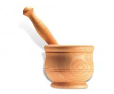 M.Nogueira - Mortier en bois de 11Â cm