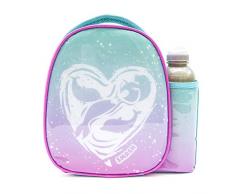 Smash Sac à déjeuner Isotherme et Bouteille de 500 ML, Aqua, 8,5 cm x 25,5 cm x 25 cm