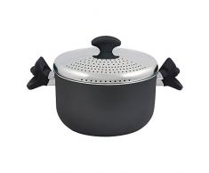 San Ignacio q1989Â Gourmet Faitout pour pÃ¢tes, 20Â cm, couleur gris