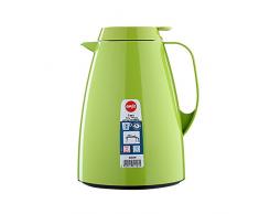 Emsa 508361 BASIC Pichet isotherme, fermeture Quick Tip, 100% hermétique, 1 L, vert clair