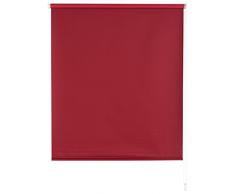 Blindecor B100 Store Enrouleur Type Blackout, Lisse 120 x 175 cm Bordeaux