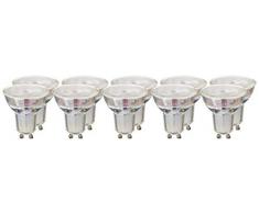 AmazonBasics Lot de 10 spots LED 3Â W (Ã©quivalent 35Â W) Culot GU10 Filament Transparent