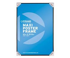 Pyramid Maxi Poster Cadre Photo, Noir, 61Â x 91.5Â cm