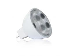Vision-EL 78151C Ampoule LED MR111 3W 6000°K, Aluminium/PC, GU4, 3 W, Blanc