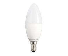 Integral LED Blanc froid LumiÃ¨re dimmable ampoule LED Bougie Lampe givrÃ© (E14Â Ã petite vis, 5.6Â W, 5000Â K, 520Â lm)Â âÂ Blanc