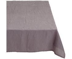 Calitex S5D23GN331A Taffetas Froisse Nappe Polyester Taupe 250 x 150 cm