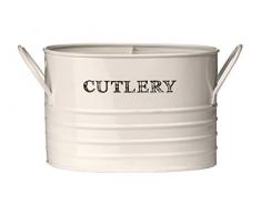 Sketch Panier Ã Couverts Ovale- Porte Couverts MÃ©talique