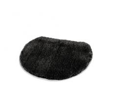 Kleine Wolke 8888926104 Tapis pour abattant WC Doux 47 x 50 cm Noir