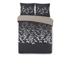 Vision Housse de Couette Lena 260x240cm avec 2 taies 65x65cm - 100% Coton
