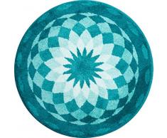 Grund Garden of Peace Tapis de Bain, Polyacrylique Supersoft, Vert, 60 cm