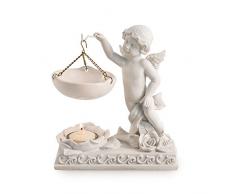 Pajoma 70508 Housse parfumée Rose Ange avec Lampe décoration pour Aquarium en polyrésine, Hauteur 20 cm