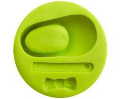 Ibili 872205 Moule 3D Chaussure Fille 100% Silicone