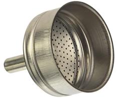Bialetti 0800502 Blister Entonnoir Inox STD 4 tasses, Acier Inoxydable, 12 x 8 x 19 cm