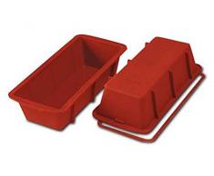 Silikomart 20.330.00.0060 SFT330 Moule Forme Plum-Cake Silicone Terre Cuite