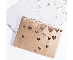 Vaessen Creative Matrice de DÃ©coupe, Coeurs, CrÃ©ez Votre Propre Sac-Cadeau, BoÃ®te Ã Bijoux, Calendrier de lavent, Ãtiquette et Autres Objets CrÃ©atifs avec du Papier, Silver, 12,7 x 15 cm