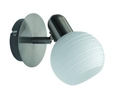 Rabalux 6341 Spot, Verre, E14, Acier, 1-flammig