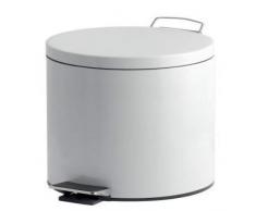V-Part Poubelle à Pédale - 30 litres - Blanc