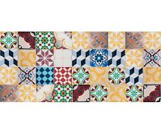 Viniliko Vintage Tiles Tapis en Vinyle Multicolore 66 x 150 cm