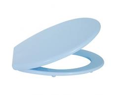 MSV 2108350 Abattant WC en PolyrÃ©sine Bleu