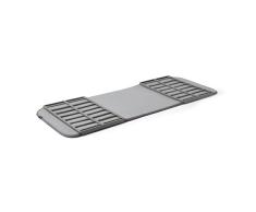 Umbra Tapis de Séchage Pliable pour Bottes et à Chaussures, Polyester, Charbon, 89.864999999999995 x 33.020000000000003 x 1.6 cm 1009489-149