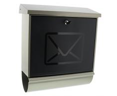 BURG WACHTER - 37130NILETTER - BOITE A LETTRES INOX LUCCA SET